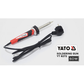Паяльник мережевий YATO P= 60 Вт, макс. t= 500°C YT-8272