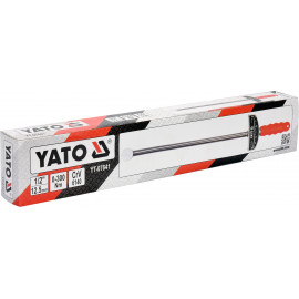 Ключ динамометричний стрілковий YATO : квадрат 1/2", F= 0-300 Нм YT-07641