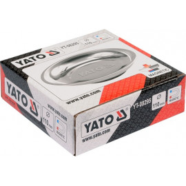 Миска нержавіюча з магнітним дном YATO, Ø=110мм [12/48]