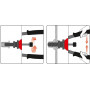 Заклепочник дворучний YATO для нітогайок М3; М4; М5; М6; М8; М10; М12; l=360 мм [12]