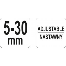 Знімач склоочисників авто і акумуляторних клем YATO 2- лапковий; Ø= 5-30 мм [48]