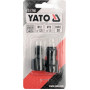 Мітчики для ремонту різьби лямбда-зонду YATO, M12x1,25 і M18x1,5 з 6-гран. приводом, 2 шт. [12/96]