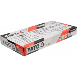 Мітчики і плашки YATO Ø= М3- М20 з воротками і плашкотримачами, 56 елем. YT-2979