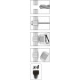 Заклепочник ручний YATO для нітів Ø= 2,4; 3,2; 4,0; 4,8 мм, l= 250 мм [6/24]