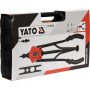 Заклепочник дворучний YATO для нітогайок М3; М4; М5; М6; М8; М10; М12; l=420 мм в футлярі [5]