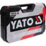 Набір головок торцевих YATO : квадрат 1/2", 3/8", 1/4" з інструментами, насадками. 126 шт. [2]