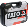 Набір головок торцевих YATO : квадрат 1/2", 1/4" з інструментами. 77 шт. [2]