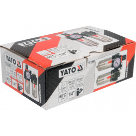 Блок підготовки повітря з манометром 1/4” Yato YT-2385