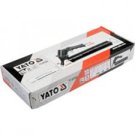Шприц мастильний пневматичний YATO: 400 см³, вих. P = 30-40 MPa, продукт. - 28 л / хв YT-07055