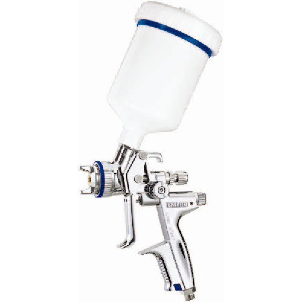 Краскопульт мини HVLP 0,8мм, ВБ пласт. ITALCO H-3003-MINI-0.8