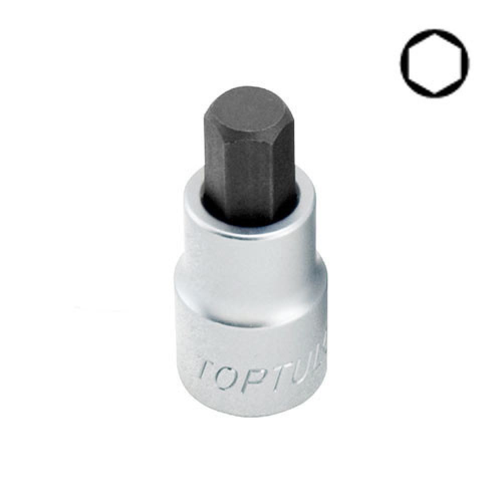 Торцевая насадка HEX TOPTUL 17мм L79мм 3/4" BCDA2417