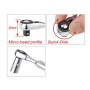 Трещотка мини 1/4" TOPTUL 60 зубцов, быстрый диск CHDU0801