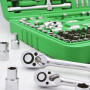 Профессиональный набор инструмента 1/4", 3/8", 1/2" 151ед. TOPTUL GCAI151R