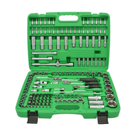 Профессиональный набор инструмента 1/4", 3/8", 1/2" 151ед. TOPTUL GCAI151R