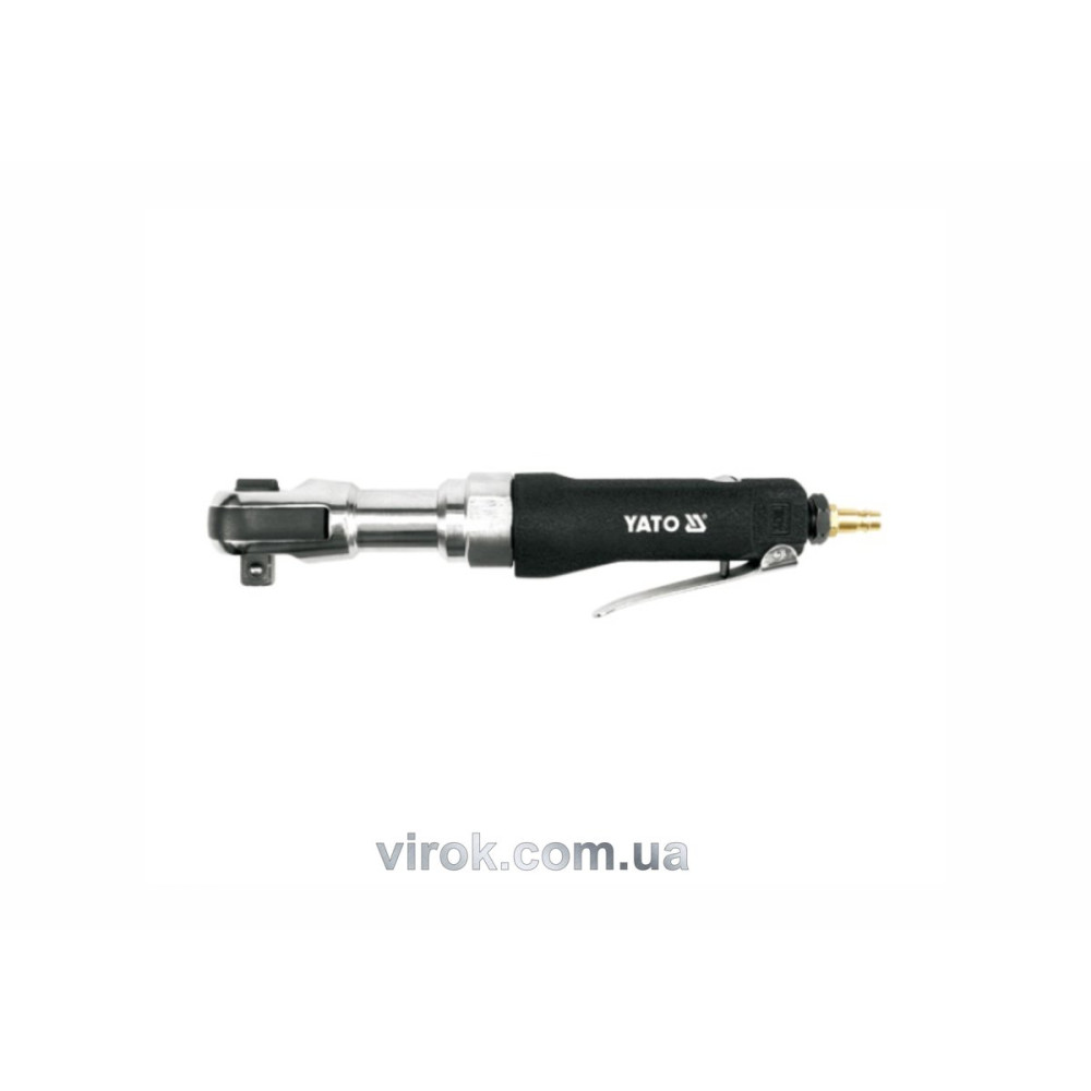 Тріщатка пневматична YATO : квадрат- 1/2", 68 Нм, 6.2 бар, 110 л/хв [20]