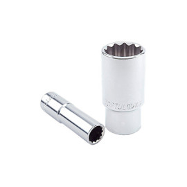 Головка торцевая 16 мм TOPTUL 1/2" длинная 12-гранная BAEF1616