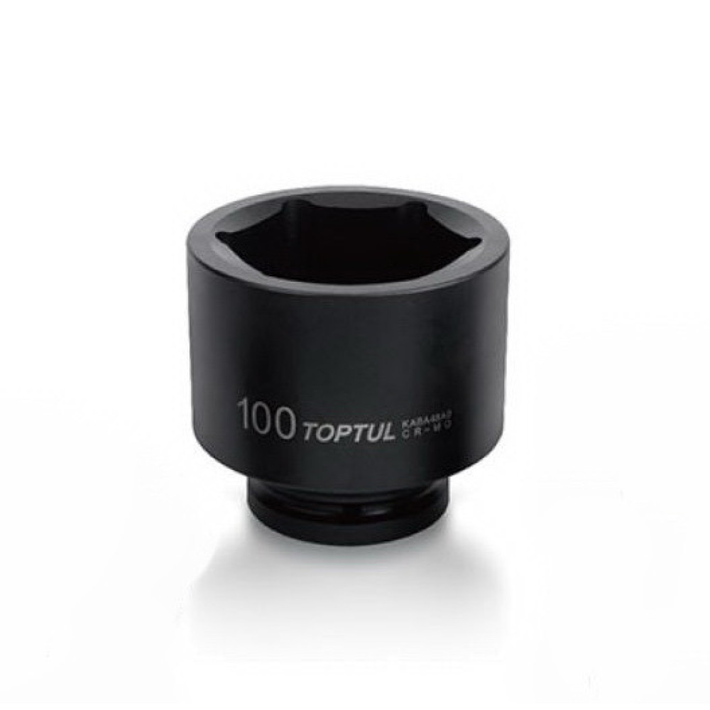 Головка торцевая ударная TOPTUL 1-1/2" 100мм KABA48A0