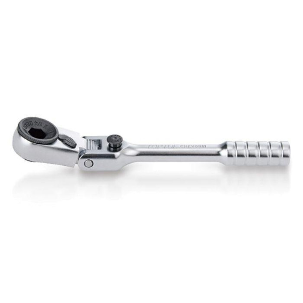 Трещотка мини 1/4" с шарниром TOPTUL 60 зубцов (исп. с FTDF0810) CHEV0811