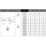 Головка ударная TOPTUL 1-1/2" 65мм KABA4865