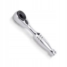 Мини трещотка-битодержатель 1/4" TOPTUL 60 зубцов, быстрый диск CHDV0801