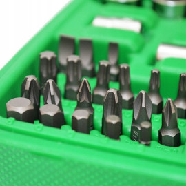 Набор инструмента TOPTUL 1/4" + ключи 49ед. GCAI4901