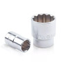 Набор 12-гранных головок на планке TOPTUL 12-гр. 1/2" 15ед. 8-24мм GAAQ1602U-12