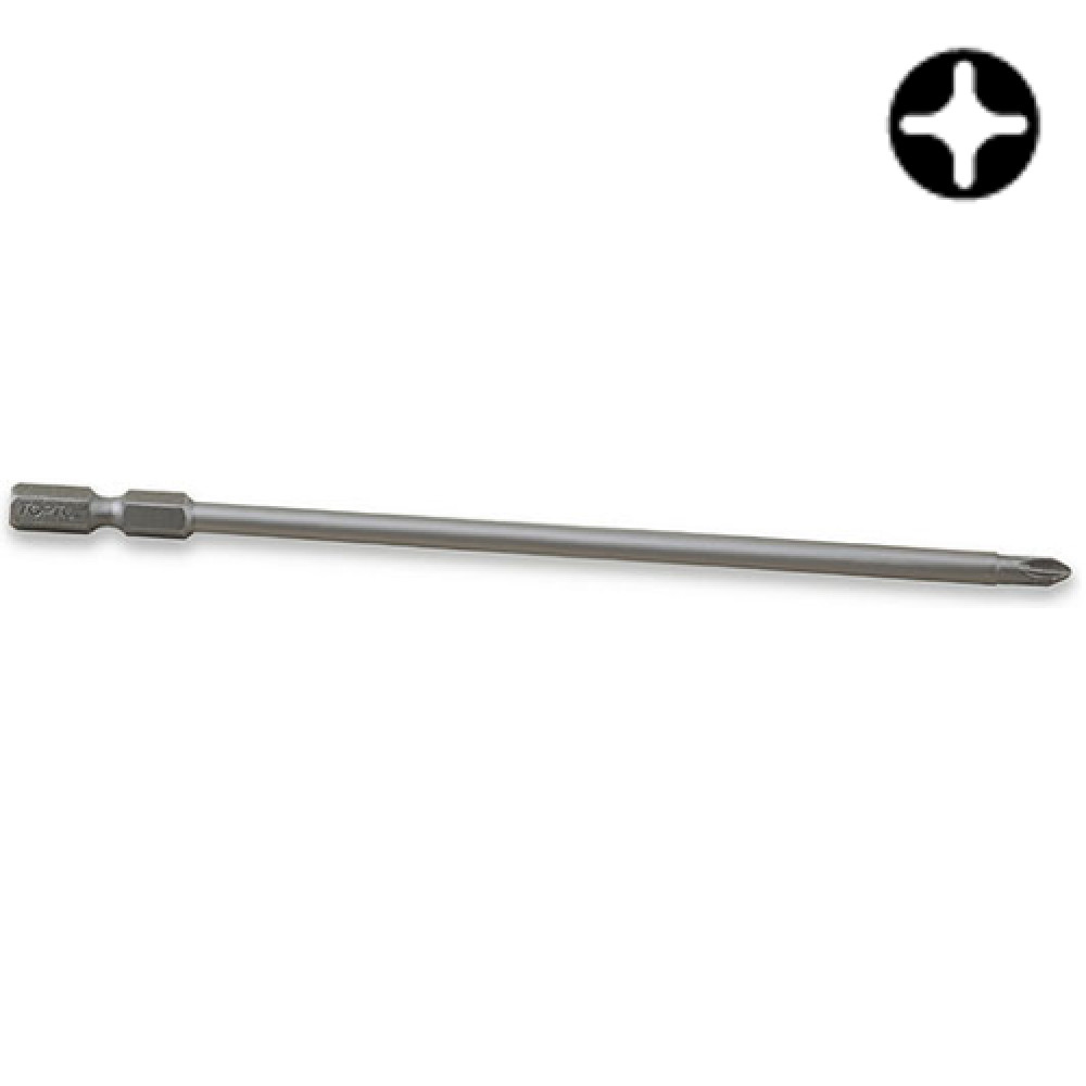 Бита магнитная TOPTUL 1/4" 150мм PH2 (под шуруповерт) FSLC0802
