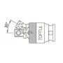 Кардан ударный 3/8" TOPTUL усиленный KACN120B