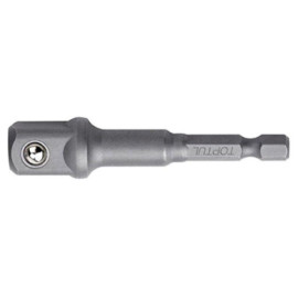 Адаптер для торцевых головок под шуруповерт TOPTUL 1/4"х1/2" L72 (6-гр.-квадрат) FPKA0816