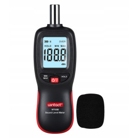 Измеритель шума (шумомер) Bluetooth 30-130 дБ WINTACT WT85B
