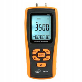 Дифманометр цифровой USB, ±35 кПа BENETECH GM520