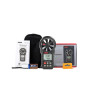 Анемометр крыльчатый USB, Bluetooth 0,3-30м/с, -10-45°C WINTACT WT87B