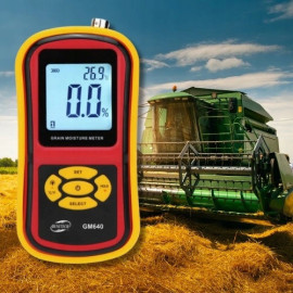 Влагомер зерна 5-30% (8 типов зерновых) BENETECH GM640