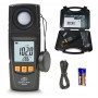 Измеритель освещенности люксметр + термометр, USB 200000 Lux BENETECH GM1020