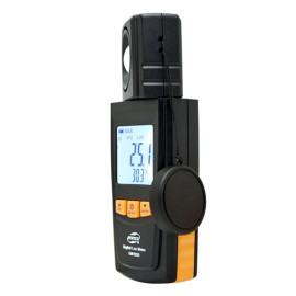 Измеритель освещенности люксметр + термометр, USB 200000 Lux BENETECH GM1020