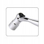Мини трещетка 1/4" с шарниром (360°) 90 зубцов TOPTUL CHKX0810