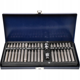 Набор бит 10мм HEX, TORX, SPLINE 40ед. СТАНДАРТ SDBS0040