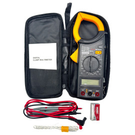 Цифровые токовые клещи с термопарой PeakMeter M266C