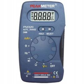 Мультиметр портативный с функцией измерения ёмкости и частоты PeakMeter PM320