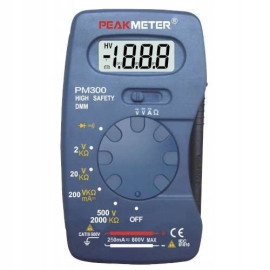Мультиметр цифровой карманный PeakMeter  PM300