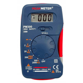 Мультиметр цифровой карманный PeakMeter  PM300