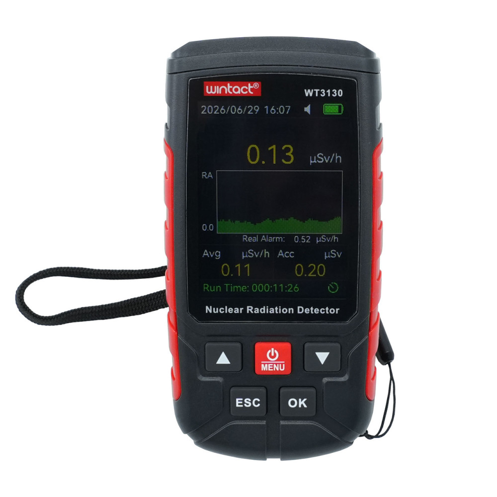 Дозиметр для измерения радиации (счётчик Гейгера)  WINTACT WT3130
