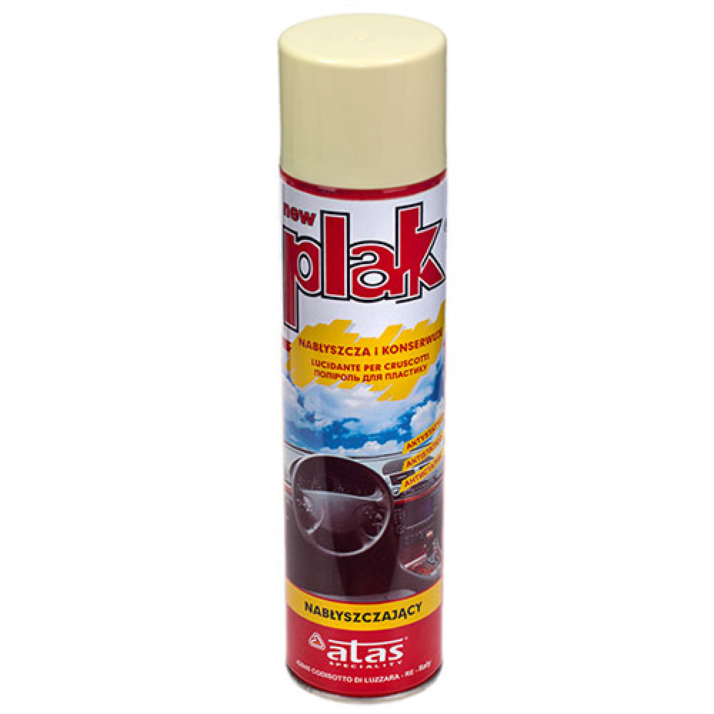 Полироль для пластика и винила ATAS/PLAK 400 ml ваниль/vaniglia