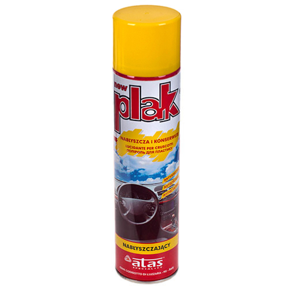 Полироль для пластика и винила ATAS/PLAK 400 ml лимон/limone