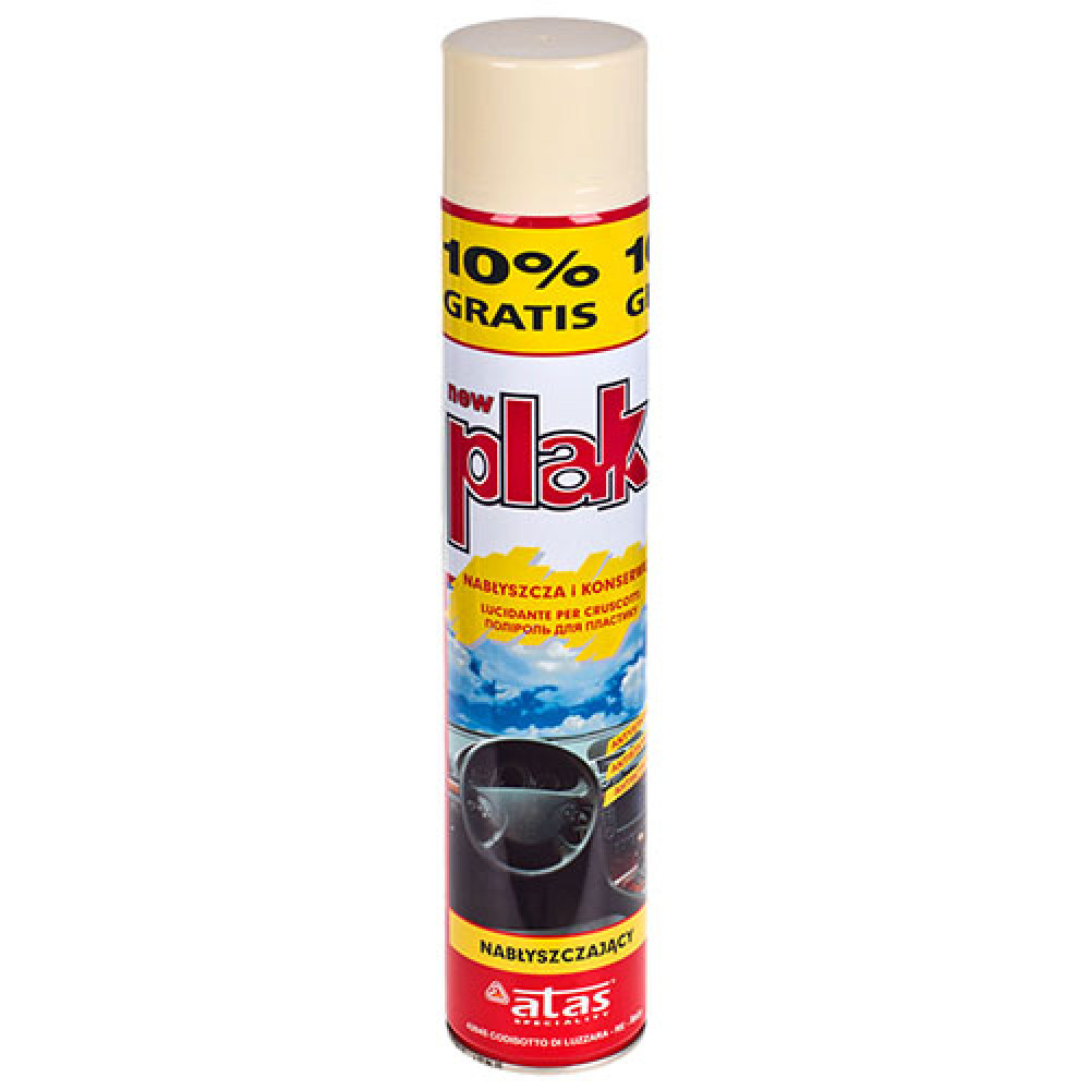 Полироль для пластика и винила ATAS/PLAK 750 ml ваниль/vaniglia