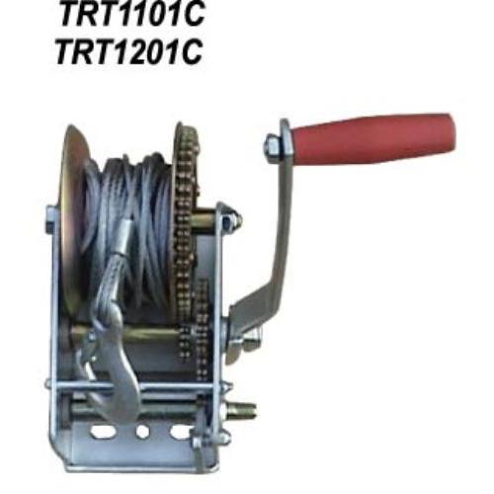 Ручная лебедка (стальной трос) 2000 LBS/900 кг (TRT1201C) (TRT1201C/N42192)
