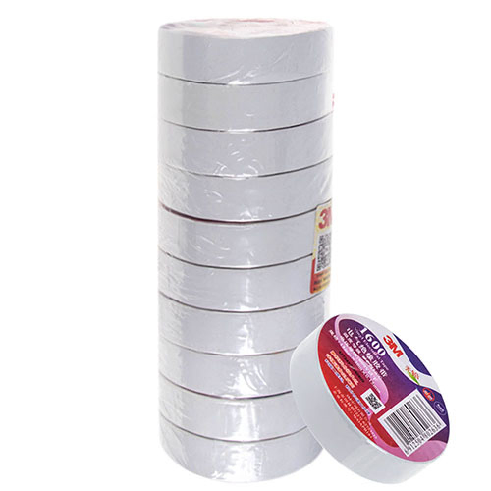 Изолента 3М 18мм*20м*0,15мм White