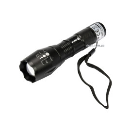 Ліхтар CREE XP-E світлодіодний VOREL; 5 Вт, 3 режими,280lm, живлення-3ААА батар, Ø= 40мм l=135мм(DW)