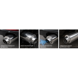Насадка на глушитель Pro НГ-0649 /d 2,5"