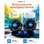 Вентилятор VOin HX-T307 4" 12V 6.5W двойной две скорости/две регулировки
